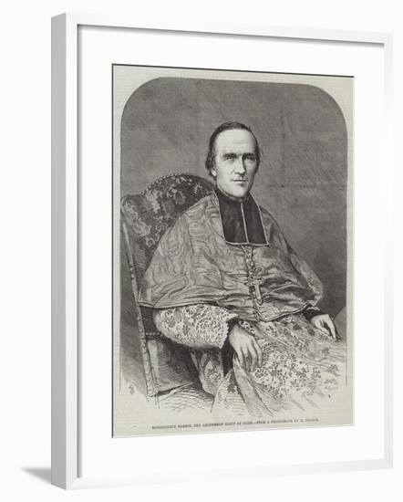 Monseigneur Darboy, the Archbishop Elect of Paris-null-Framed Giclee Print