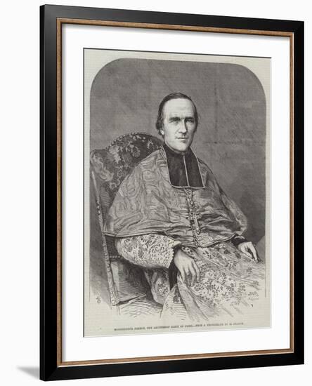 Monseigneur Darboy, the Archbishop Elect of Paris-null-Framed Giclee Print