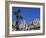 Monserrat Monastery and Ornate Cross, Monserrat, Cataluna, Spain, Europe-Charles Bowman-Framed Photographic Print