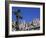 Monserrat Monastery and Ornate Cross, Monserrat, Cataluna, Spain, Europe-Charles Bowman-Framed Photographic Print