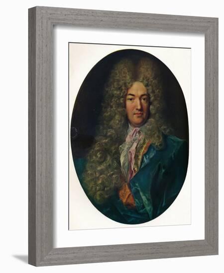 Monsieur Calvet (1659-1743), founder the Ecole des Beaux-Arts, Avignon, (1922)-Hyacinthe Rigaud-Framed Giclee Print