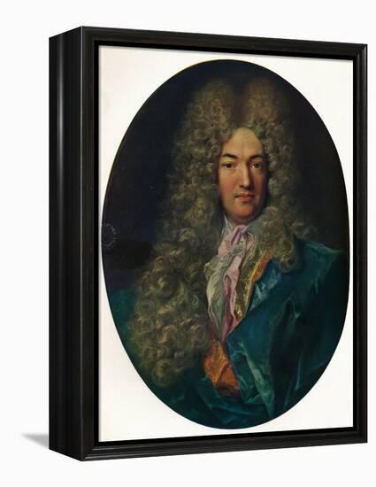 Monsieur Calvet (1659-1743), founder the Ecole des Beaux-Arts, Avignon, (1922)-Hyacinthe Rigaud-Framed Premier Image Canvas