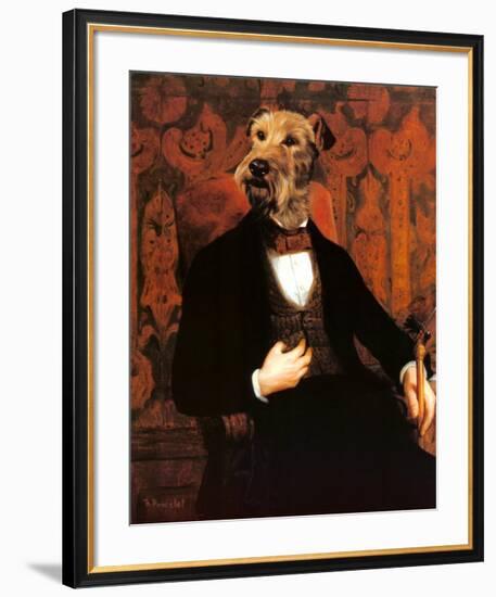 Monsieur-Thierry Poncelet-Framed Art Print