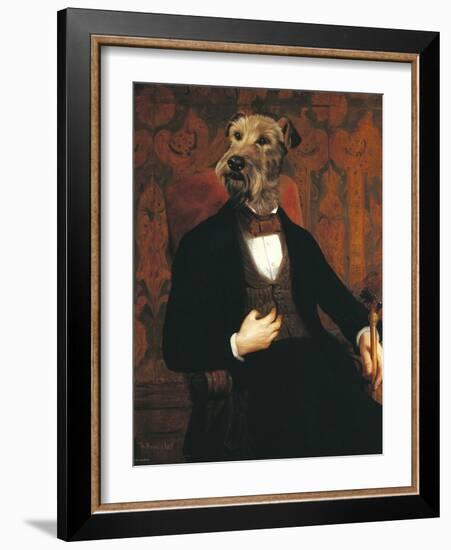 Monsieur-Thierry Poncelet-Framed Art Print