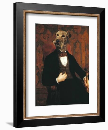 Monsieur-Thierry Poncelet-Framed Art Print