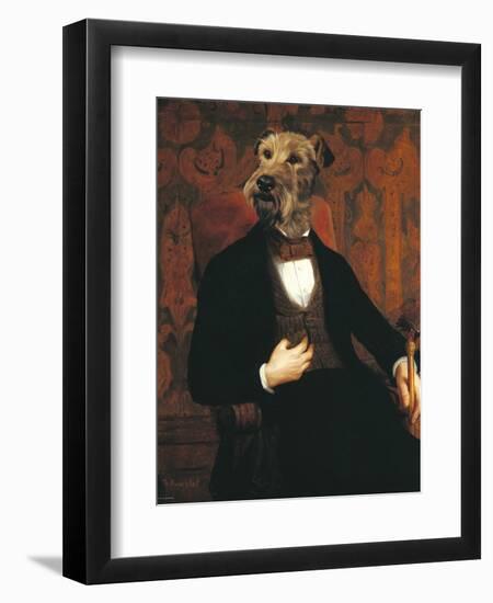 Monsieur-Thierry Poncelet-Framed Art Print