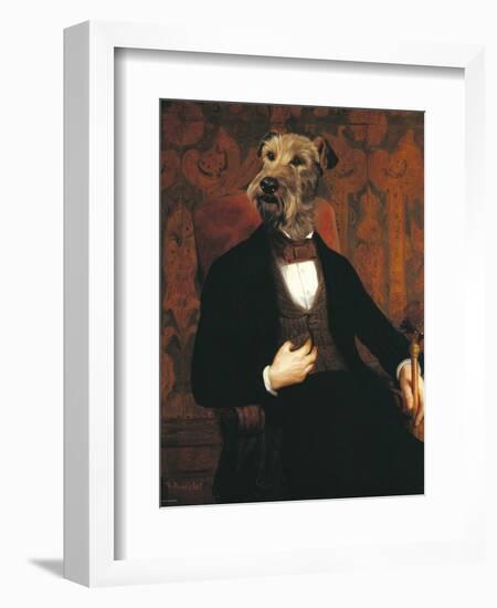 Monsieur-Thierry Poncelet-Framed Art Print