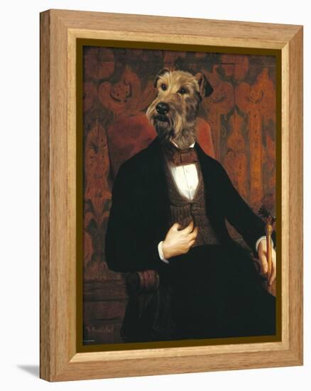 Monsieur-Thierry Poncelet-Framed Stretched Canvas