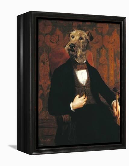 Monsieur-Thierry Poncelet-Framed Stretched Canvas