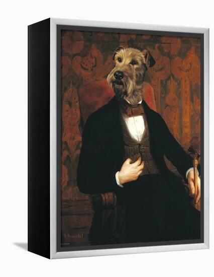 Monsieur-Thierry Poncelet-Framed Stretched Canvas