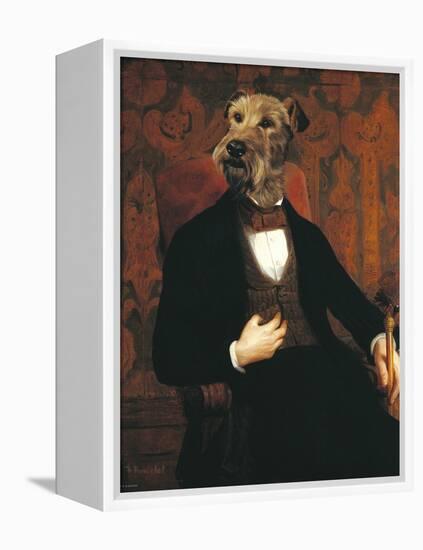 Monsieur-Thierry Poncelet-Framed Stretched Canvas