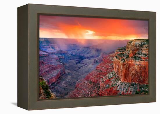 Monsoon Sunset-John Gavrilis-Framed Premier Image Canvas