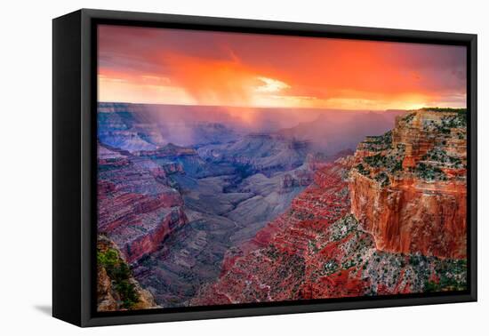 Monsoon Sunset-John Gavrilis-Framed Premier Image Canvas