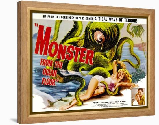 Monster From the Ocean Floor, Anne Kimbell, Stuart Wade, 1954-null-Framed Stretched Canvas