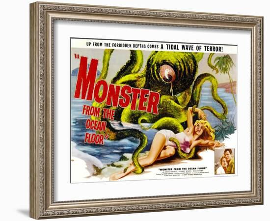 Monster From the Ocean Floor, Anne Kimbell, Stuart Wade, 1954-null-Framed Art Print