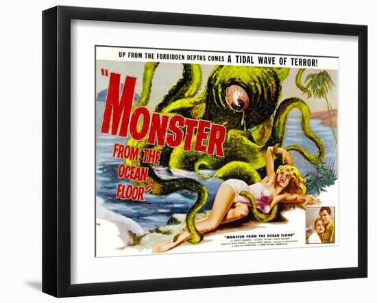 Monster From the Ocean Floor, Anne Kimbell, Stuart Wade, 1954-null-Framed Art Print