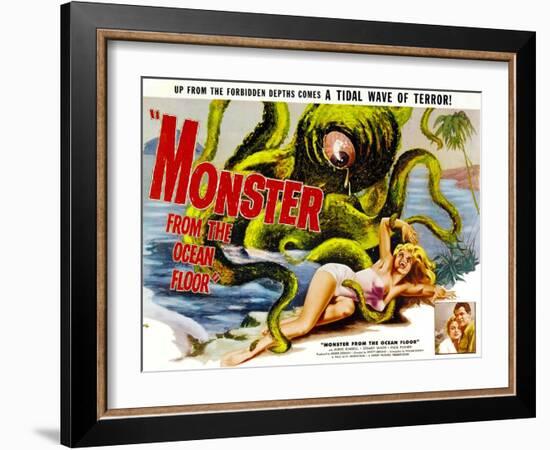 Monster From the Ocean Floor, Anne Kimbell, Stuart Wade, 1954-null-Framed Art Print