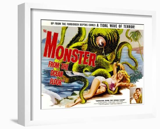 Monster From the Ocean Floor, Anne Kimbell, Stuart Wade, 1954-null-Framed Art Print