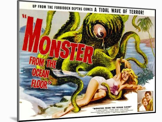 Monster From the Ocean Floor, Anne Kimbell, Stuart Wade, 1954-null-Mounted Art Print