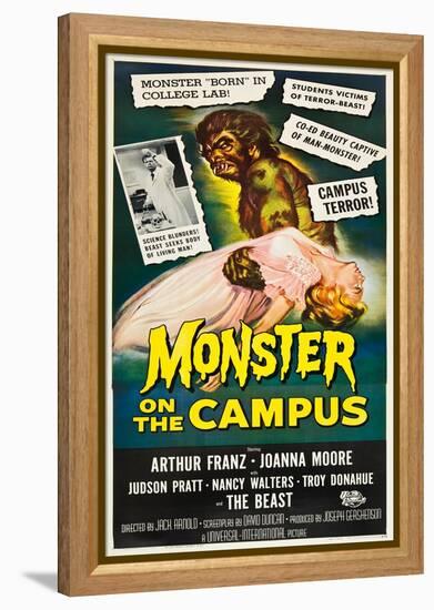 Monster on the Campus, 1958-null-Framed Stretched Canvas