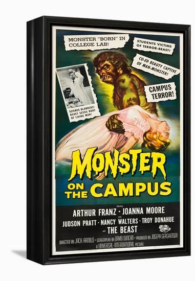 Monster on the Campus, 1958-null-Framed Stretched Canvas