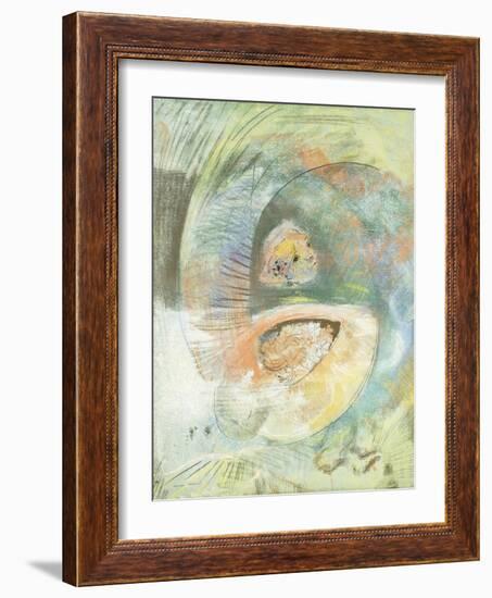 Monster Submarine-Odilon Redon-Framed Giclee Print