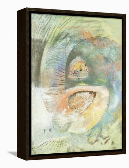 Monster Submarine-Odilon Redon-Framed Premier Image Canvas