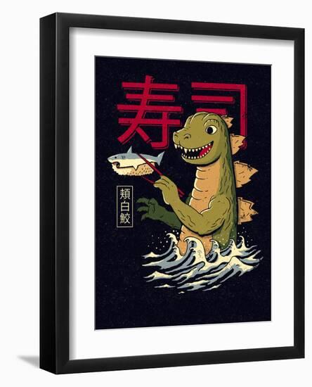 Monster Sushi-Michael Buxton-Framed Art Print