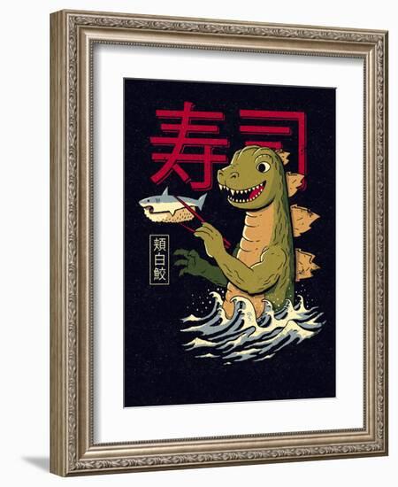 Monster Sushi-Michael Buxton-Framed Art Print