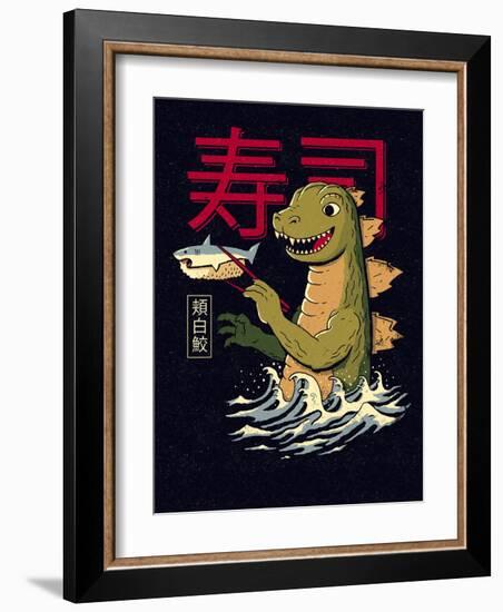 Monster Sushi-Michael Buxton-Framed Art Print