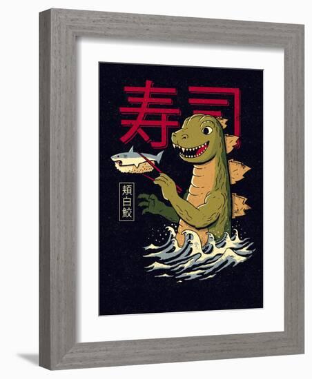 Monster Sushi-Michael Buxton-Framed Art Print