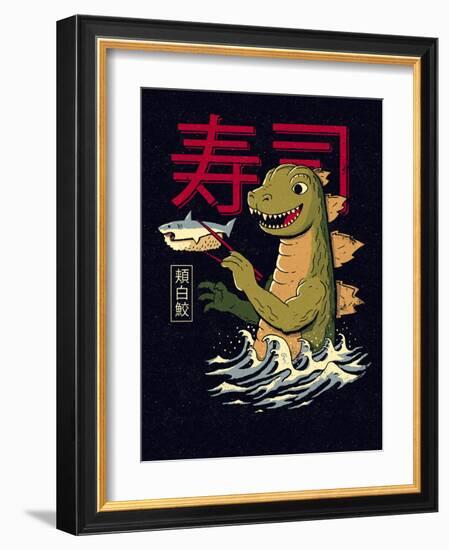 Monster Sushi-Michael Buxton-Framed Art Print