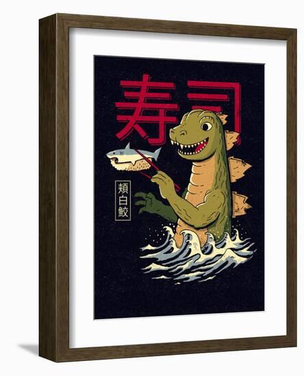 Monster Sushi-Michael Buxton-Framed Art Print