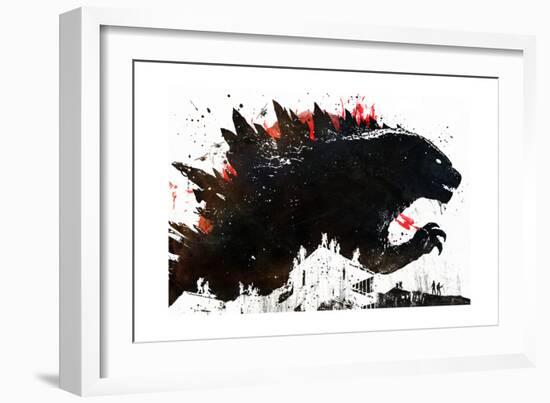 Monster-Alex Cherry-Framed Premium Giclee Print