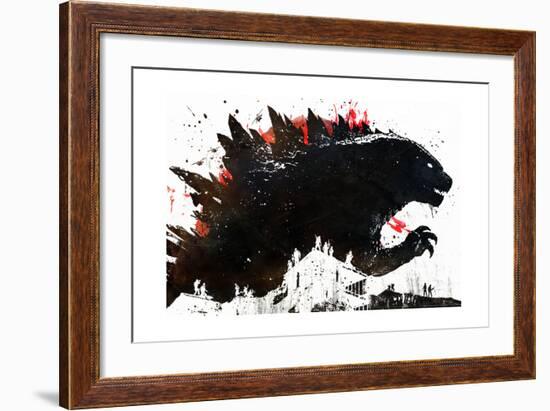 Monster-Alex Cherry-Framed Art Print