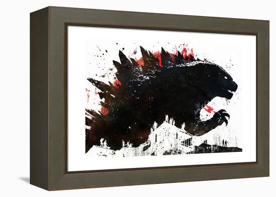 Monster-Alex Cherry-Framed Stretched Canvas