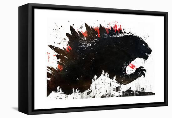 Monster-Alex Cherry-Framed Stretched Canvas