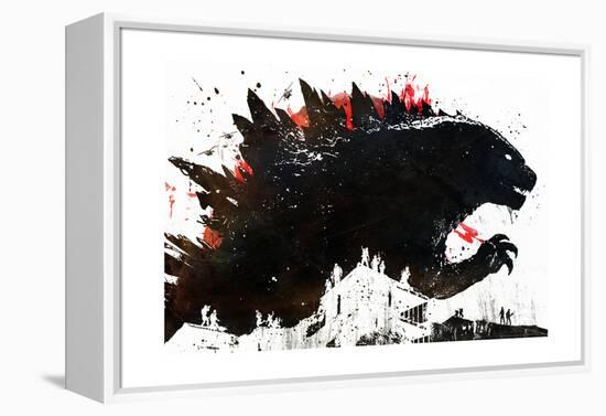 Monster-Alex Cherry-Framed Stretched Canvas