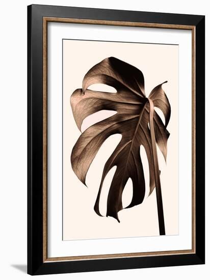 Monstera Gold-Pictufy Studio III-Framed Giclee Print