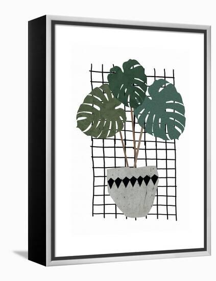 Monstera-Seventy Tree-Framed Premier Image Canvas