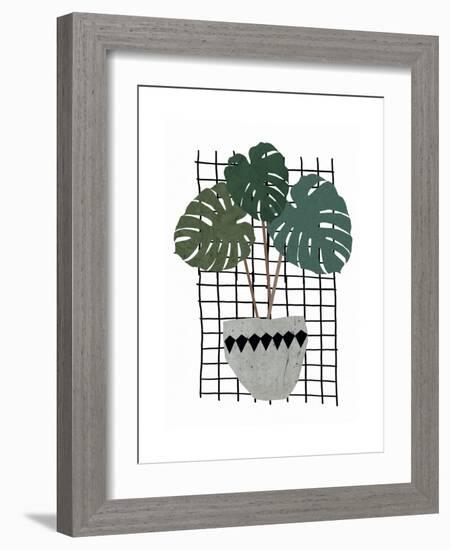 Monstera-Seventy Tree-Framed Giclee Print