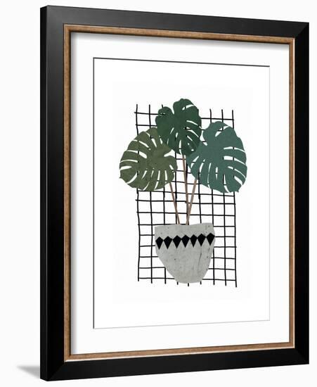 Monstera-Seventy Tree-Framed Giclee Print