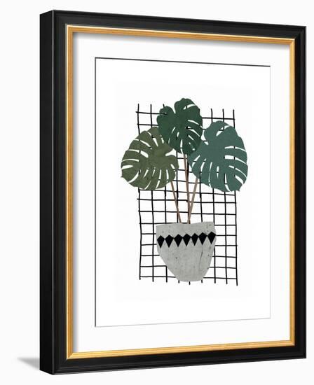 Monstera-Seventy Tree-Framed Giclee Print