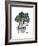 Monstera-Seventy Tree-Framed Premium Giclee Print