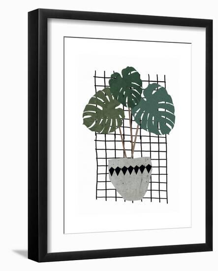 Monstera-Seventy Tree-Framed Premium Giclee Print