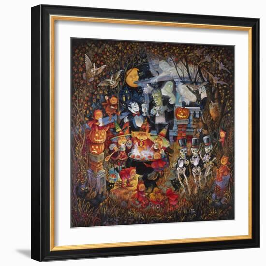 Monsters Night Out-Bill Bell-Framed Giclee Print