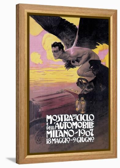 Monstra Del Ciclo-Leopoldo Metlicovitz-Framed Stretched Canvas