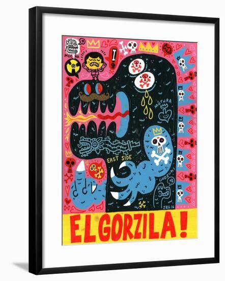 Monstro-Jorge R. Gutierrez-Framed Art Print