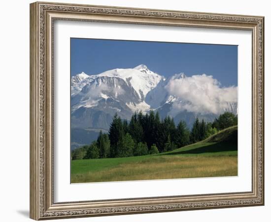 Mont Blanc, Haute Savoie, Rhone Alpes, French Alps, France-Michael Busselle-Framed Photographic Print