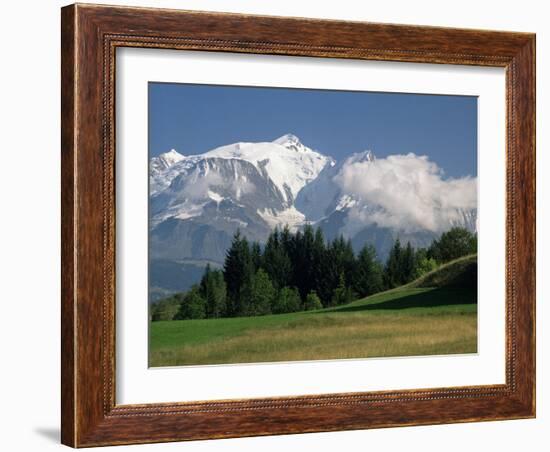 Mont Blanc, Haute Savoie, Rhone Alpes, French Alps, France-Michael Busselle-Framed Photographic Print